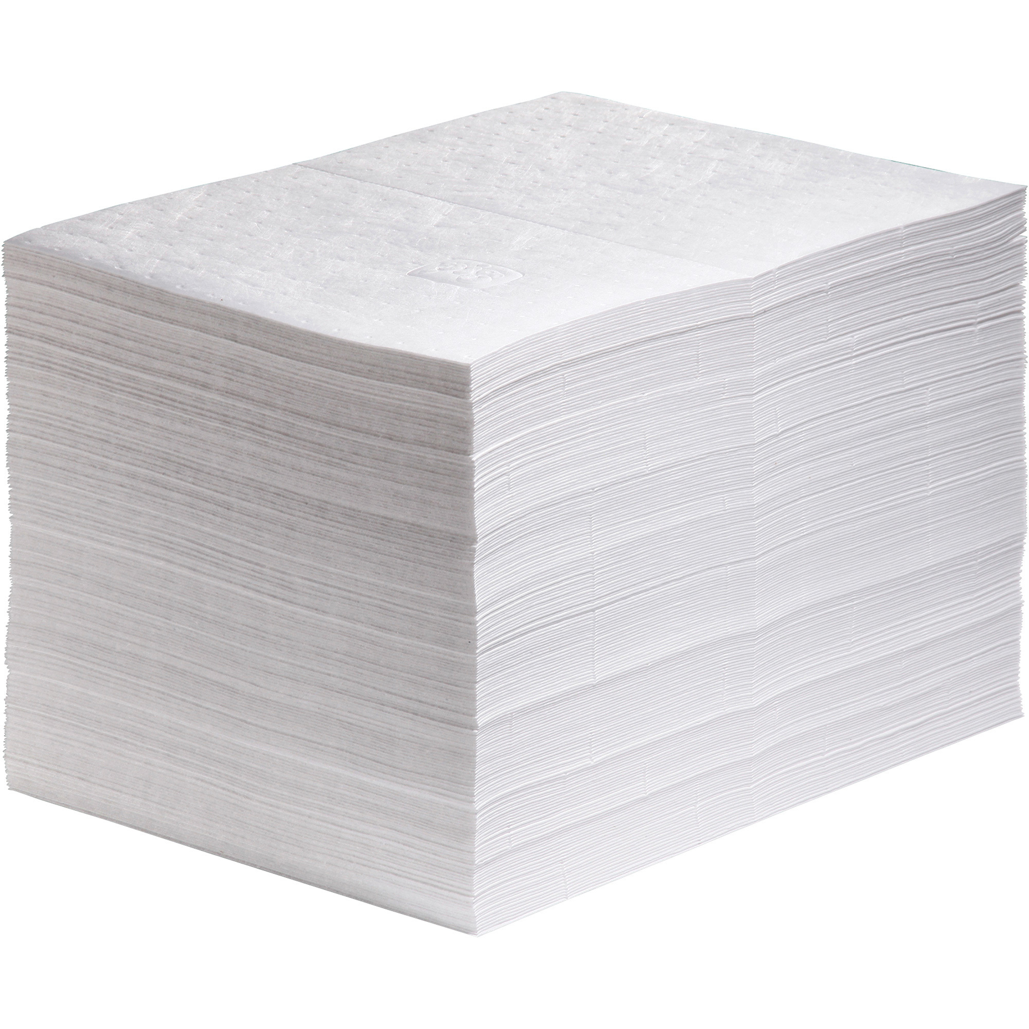 New Pig Oil-Only Lightweight Absorbent Mat Pads, 200-Count Bag, 20in. x 15in., Model# MAT423